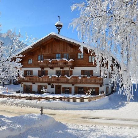 Kleintoedlinggut Villa Leogang Bagian luar foto