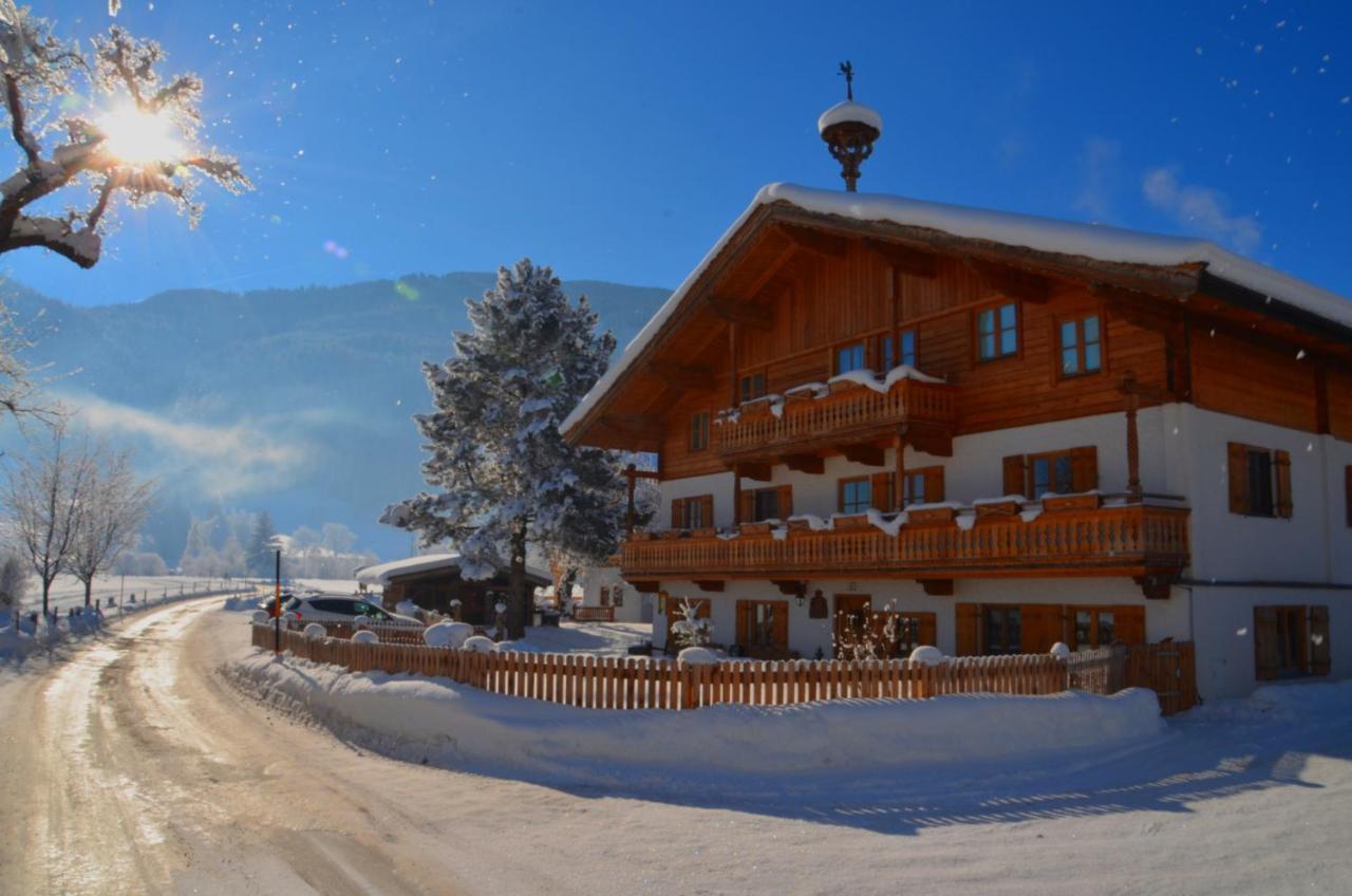 Kleintoedlinggut Villa Leogang Bagian luar foto