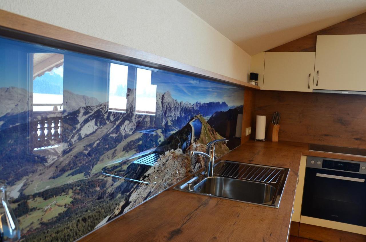 Kleintoedlinggut Villa Leogang Bagian luar foto